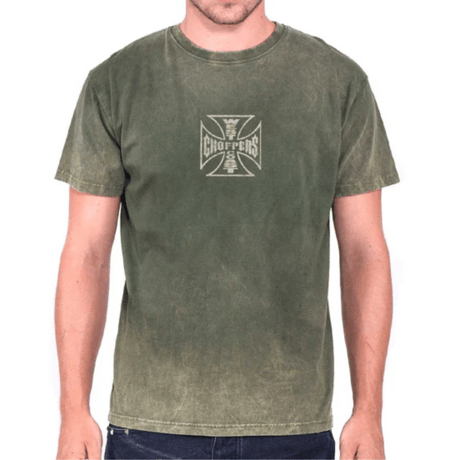 WCC LOUD PIPES TEE - VINTAGE GREEN