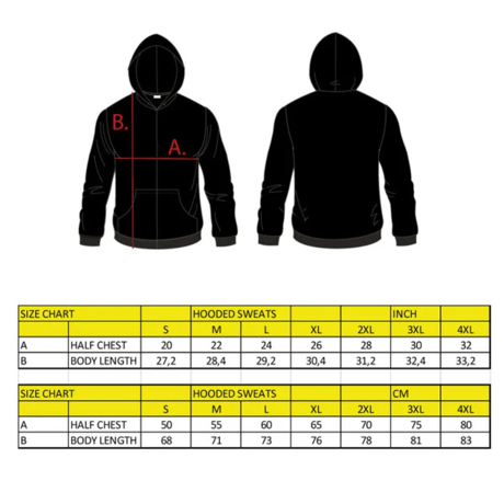 WCC - CHOPPERS POR VIDA HOODY - BLACK
