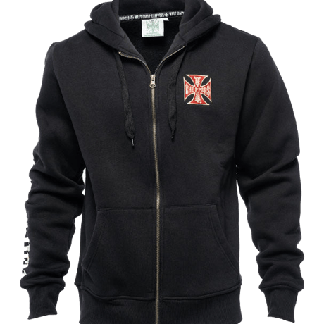WCC - EL DIABLO ZIP HOODY - Black