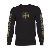 WCC GANGSCRIPT LONG SLEEVE - BLACK