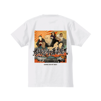 勇姿爆走 Tシャツ（WHITE）