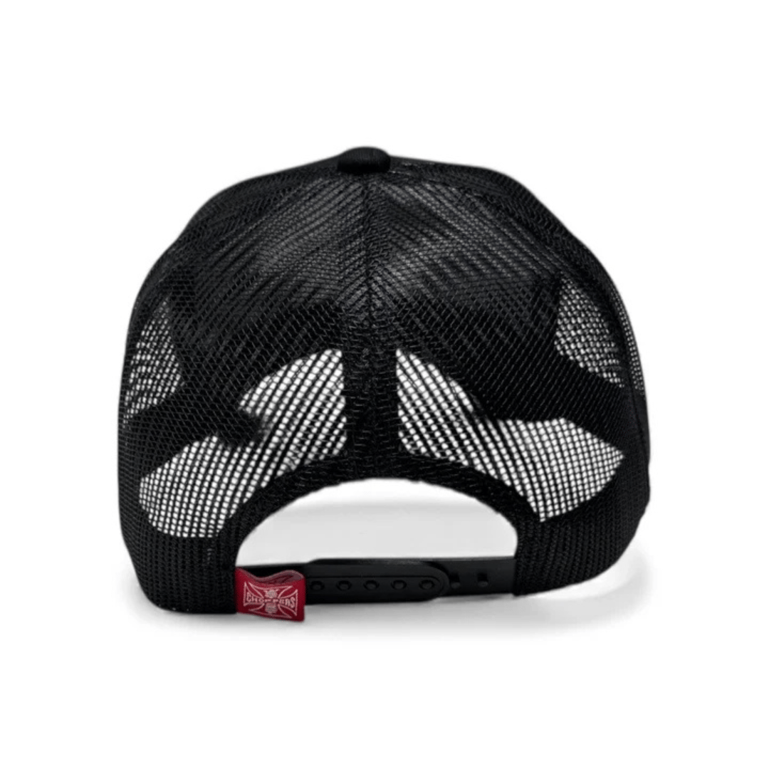 WEST COAST CHOPPERS MOTORCYCLE CO. MESH HAT - B