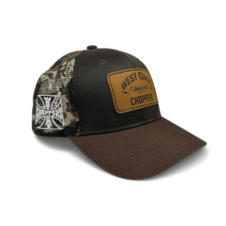 WCC HUNTER TRUCKER HAT - BROWN/HUNTER CAMO