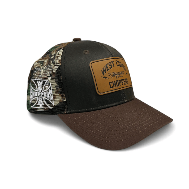 WCC HUNTER TRUCKER HAT - BROWN/HUNTER CAMO | On