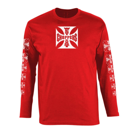 WCC OG LOGO LONGSLEEVE ATX-RED