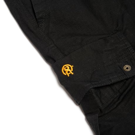 WCC CAINE RIPSTOP CARGO SHORT - BLACK