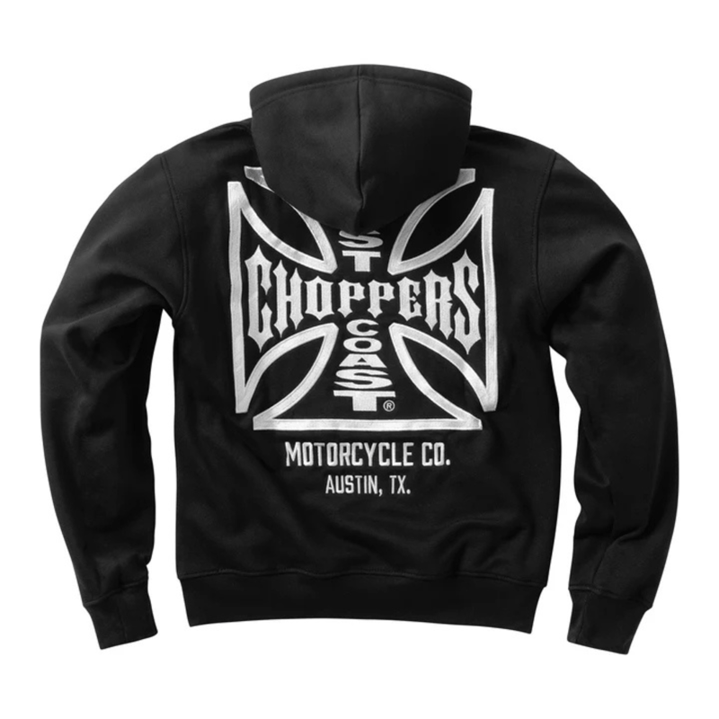 WCC DOMINATOR EMBROIDERED HOODY - BLACK | On Fleek
