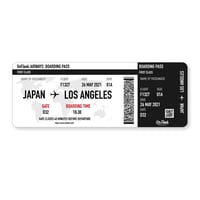 OnFleekAirticketステッカー（グロス）