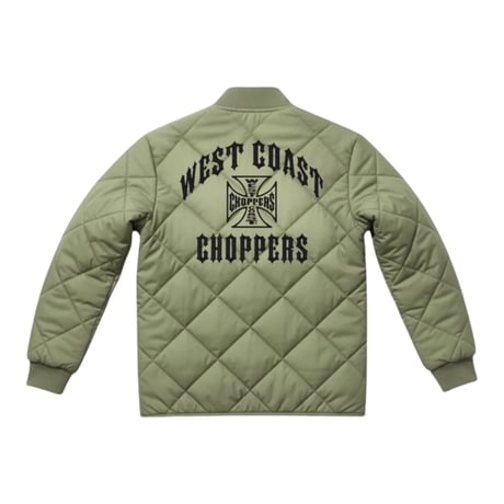 WCC IRON QUILTED JACKET - OLIVE GREEN