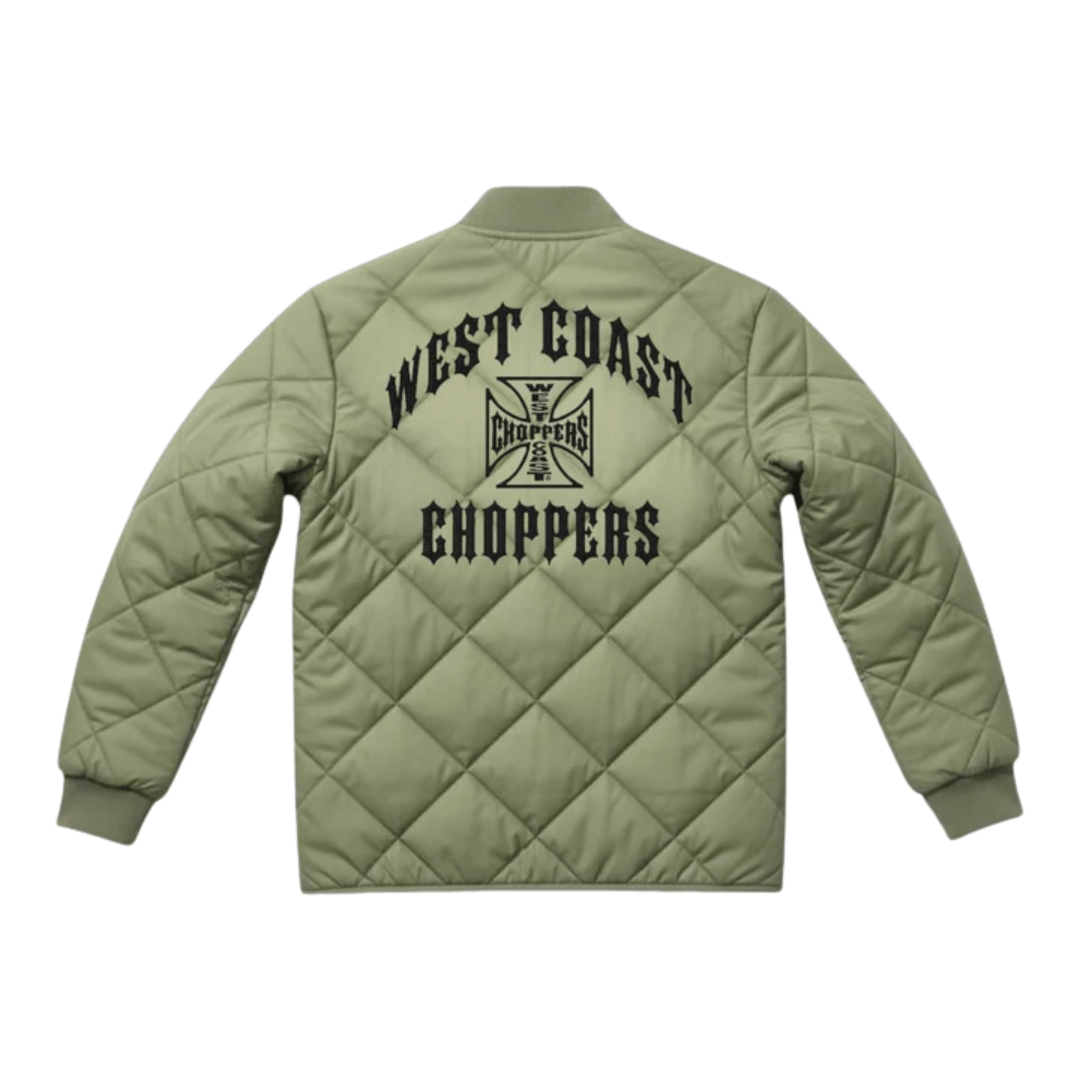 WCC IRON QUILTED JACKET - OLIVE GREEN | On Fleek