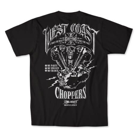West Coast Choppers ウエストコーストチョッパーズTシャツ WEST COAST CHOPPERS ウエストコーストチョッパーズ OGロゴ 半袖T