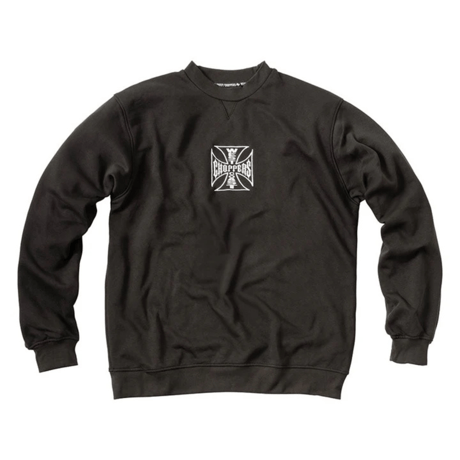 WEST COAST CHOPPERS PARTS CREWNECK - BLACK