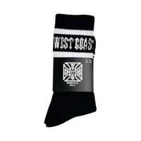 WCC CREW SOCKS - BLACK