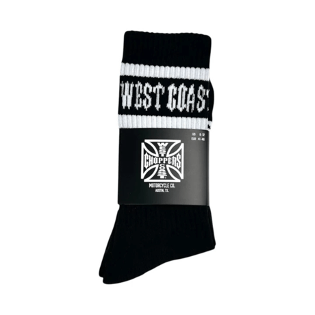 WCC CREW SOCKS - BLACK
