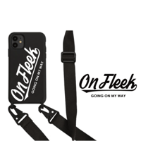 【在庫限り】OnFleek  iPhoneケース（ソフトシリコン・ストラップ付）
