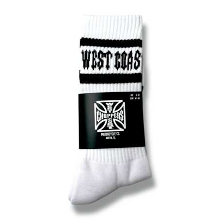 WCC CREW SOCKS - WHITE