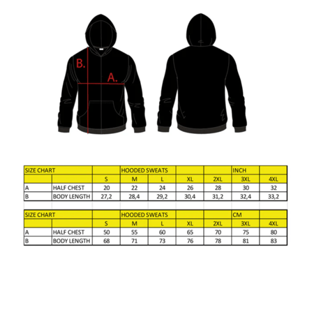 WCC OG ATX ZIP HOODY - BLACK