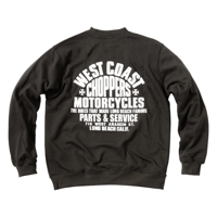 WEST COAST CHOPPERS PARTS CREWNECK - BLACK
