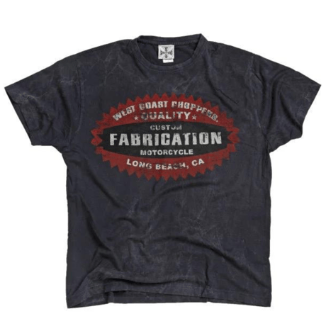 WEST COAST CHOPPERS PANHEAD TEE - VINTAGE BLUE