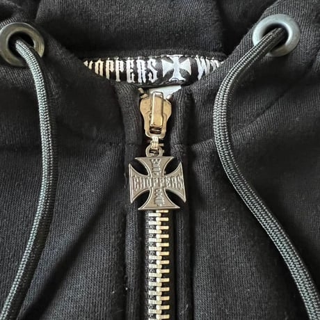 WCC OG CLASSIC PANEL ZIP HOODY - BLACK