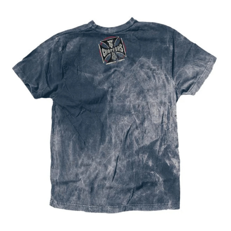 WEST COAST CHOPPERS EL DIABLO TEE - VINTAGE BLU