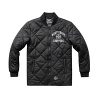 WCC IRON QUILTED JACKET - BLACK