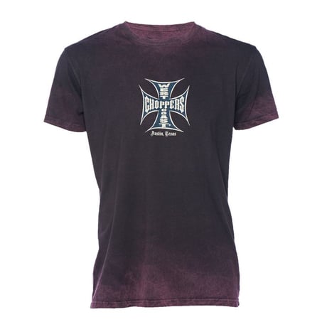 WEST COAST CHOPPERS OG CLASSIC TEE - VINTAGE BORDEAUX