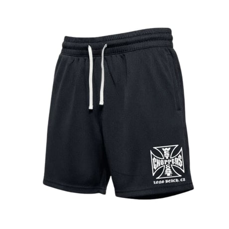 WEST COAST CHOPPERS OG MESH SHORT - BLACK