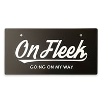 On Fleek プレート