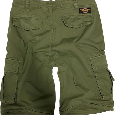 WCC CFL CARGO SHORTS - VINTAGE OLIVE GREEN