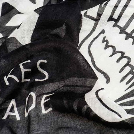 WCC - WINGS MULTIPURPOSE SCARF - Black