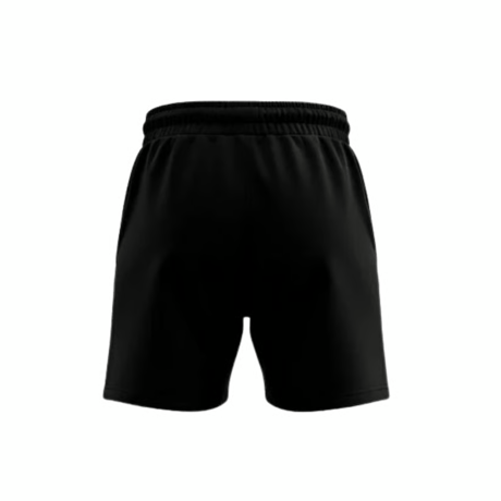 WCC EMBOSSED SWEAT SHORT - BLACK