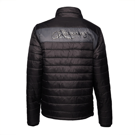 KIMI SCRIPT LOGO PADDED JACKET - BLACK