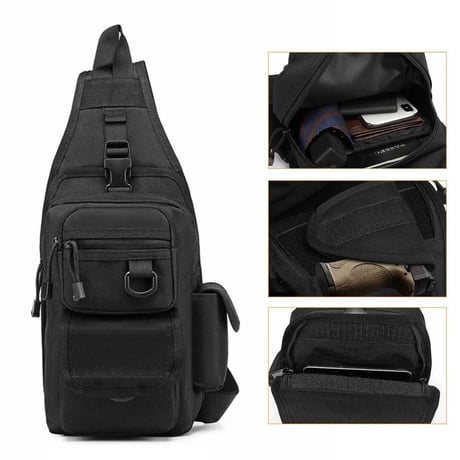 【予約商品】Tactical Shoulder Bag（OnFleekオリジナルラバーワッペン付）