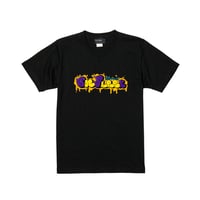 OnFleek POPグラフィティTシャツ（BLACK）