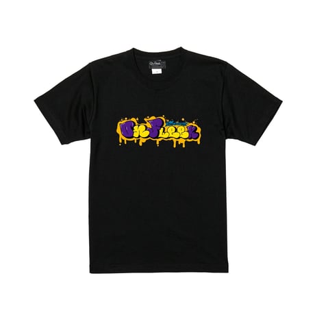 OnFleek POPグラフィティTシャツ（BLACK）