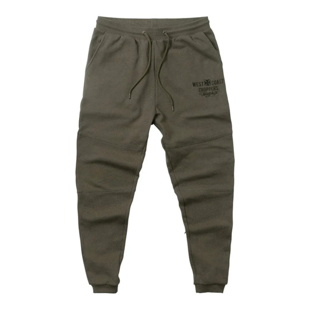 WCC FRISCO SWEAT PANTS - OLIVE GREEN | On Fleek