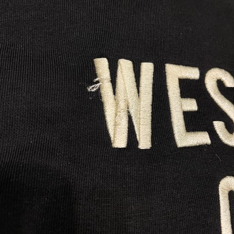 【アウトレット】WCC MOTORCYCLE CO.HOODY-BLACK