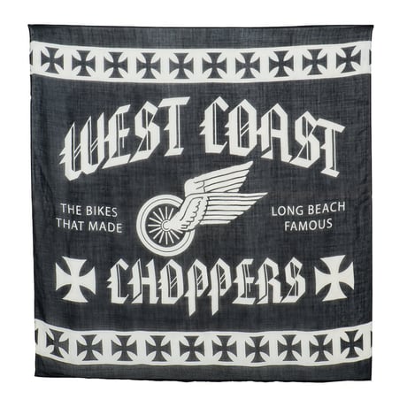 WCC - WINGS MULTIPURPOSE SCARF - Black