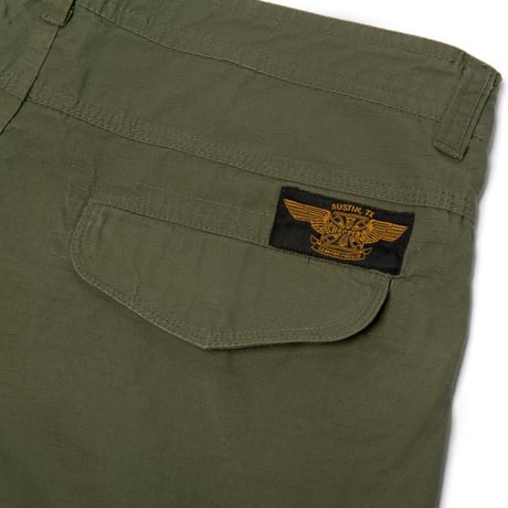 【即納可能】WCC CAINE RIPSTOP CARGO SHORT - OLIVE GREEN