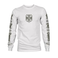 WCC GANGSCRIPT LONG SLEEVE - WHITE