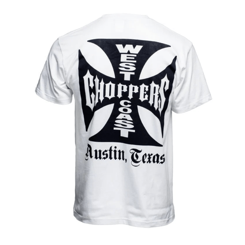 WEST COAST CHOPPERS OG CLASSIC ATX TEE - WHITE
