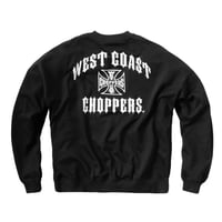 WCC IRON OVERSIZED SWEATSHIRT - BLACK