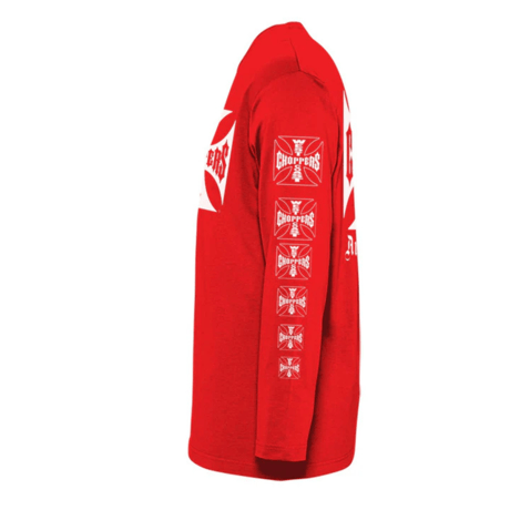 WCC OG LOGO LONGSLEEVE ATX-RED