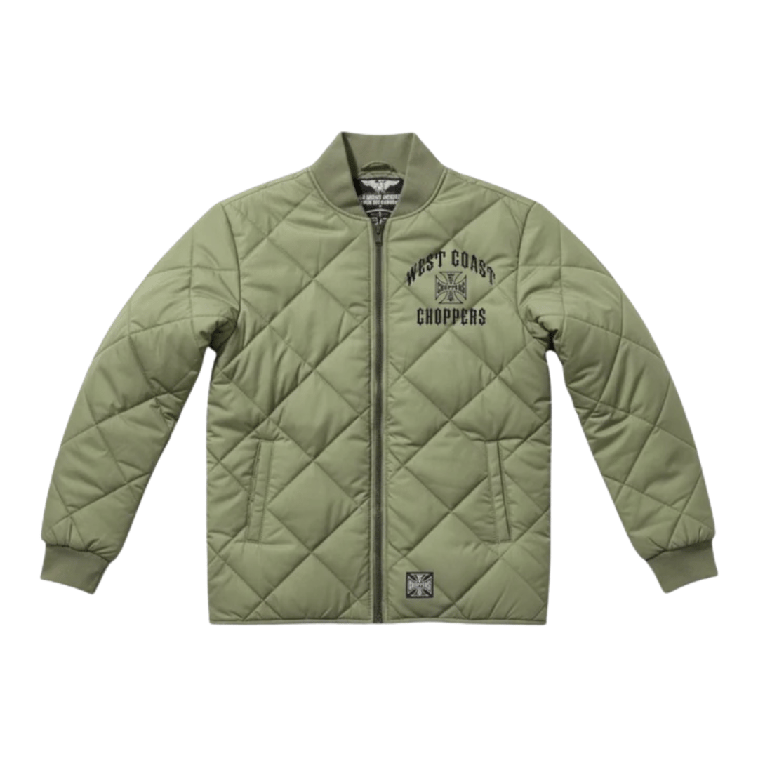 WCC IRON QUILTED JACKET - OLIVE GREEN | On Fleek