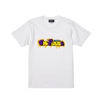OnFleek POPグラフィティTシャツ（WHITE）
