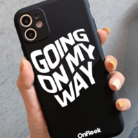 【在庫限り】GOING ON MY WAY  iPhoneケース（ソフトシリコン）