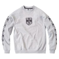 WCC DOMINATOR OVERSIZED SWEATER - HEATHER GREY