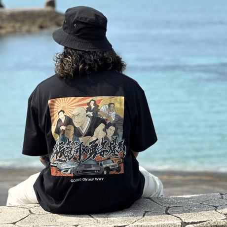 勇姿爆走 Tシャツ（WHITE）