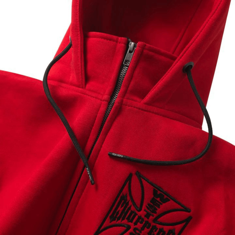 在庫限り】WCC OG ATX ZIP HOODY -RED | On Fleek